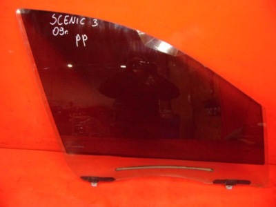 Renault scenic 3 iii стекло дверь правая перед 2009r фото №1