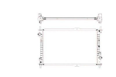 Nrf радіатор ford transit connect 1,8tdci фото №1