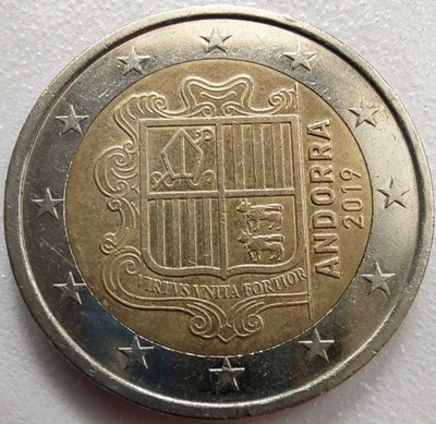 1615 - Andora 2 euro, 2019