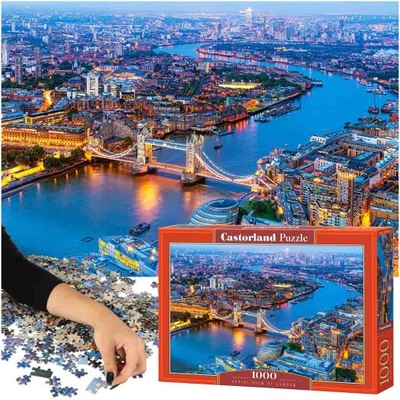 CASTORLAND Puzzle układanka 1000 elementów Aerial View of London - Widok z