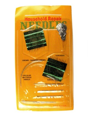 IGŁY DO SZYCIA ZESTAW IGIEŁ Z NAWLEKACZEM