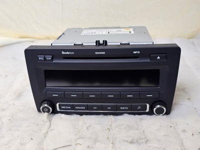 RADIO CD MP3 SKODA OCTAVIA II LIFT 1Z0035161F