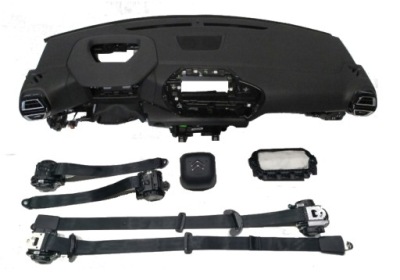 Citroen c4 iii панель приладів hud подушка безпеки ремені комплект фото №1