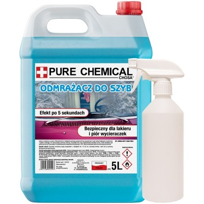 ODMRAŻACZ DO SZYB MOCNY Pure Chemical -40°C 5L