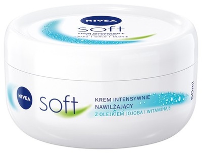 Nivea Soft Krem intensywnie nawilżający do twarzy