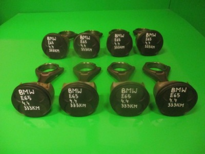 Поршень + шатун bmw e65 e60 4.4 v8 n62 333km фото №1