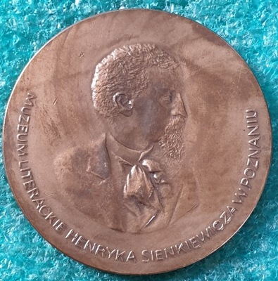 MEDAL MUZEUM LITERACKIE H.SIENKIEWICZA W POZNANIU