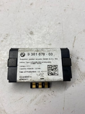 Bmw акумулятор акумулятор telematic tcb 9361678 фото №1