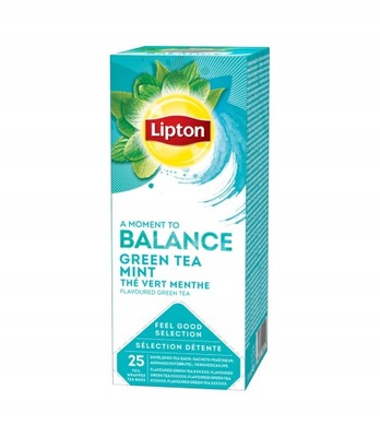 LIPTON herbata ZIELONA MIĘTOWA 25 KOPERT