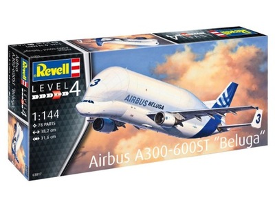 1/144 Samolot do sklejania Airbus A300 Beluga | Revell 03817