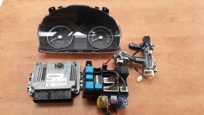 Hyundai getz набір стартовий блок керування 0281013141 фото №1
