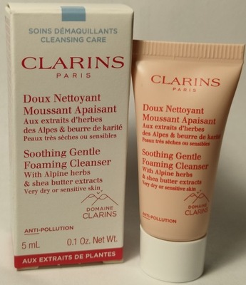 Clarins Soothing Gentle Foam Cleanser pianka 5ml