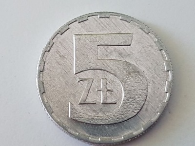 5 złoty 1989 r. - PRL