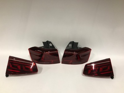 Vw passat b8 kombi 3g9 19- lift r-line комплект лампа задніх ciemnych eu фото №1