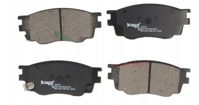 Гальмівні колодки гальмівні перед mazda 6 gg gy 2002-2008 фото №1