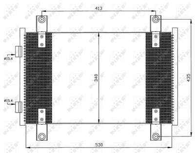 35501 RADUADOR KLIMAT. FIAT  