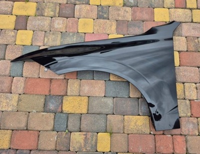Крила передній лівий перед volvo xc60 ii чорний фото №1