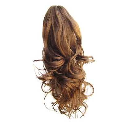Womens Long Ponytail Claw on Hair Extension 3 40cm