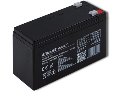 Akumulator QOLTEC 53031 9Ah 12V