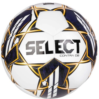 Piłka nożna Select Contra DB FIFA Basic v23 biało-purpurowa 18329 5
