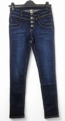 SPODNIE JEANSOWE z Włoch M / 38 ** Vanilla ** Jeansy