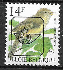 Belgia z nadrukiem - ptak fr 14,00
