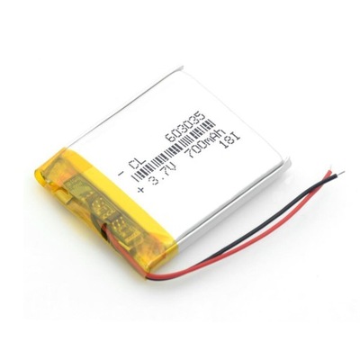 Bateria Akumulator Li-Po Li-Poly 700mAh 3.7V