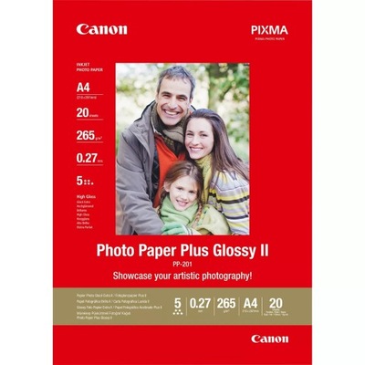 Papier fotograficzny Canon PP-201 A4 20 ark. BŁYSK