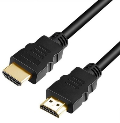 Kabel Przewód HDMI 2m Full HD 1080p Złocone Wtyki