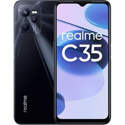 Realme C35 4/64GB Glowing Black RMX3511