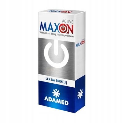 Maxon Active 25 mg, 8 tabletek