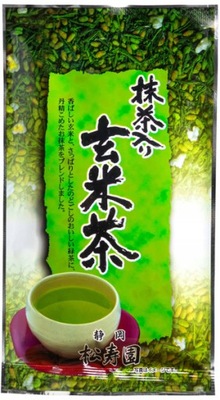 zielona herbata z prażonym ryżem i matchą 70g