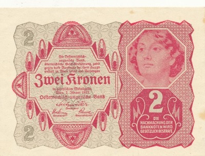[MB14763] Austria 2 korony 1922