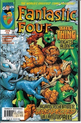 Marvel Fantastic Four Komiks 6/1998 j.ang