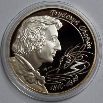 NUMIZMAT - WIELCY POLACY - FRYDERYK CHOPIN
