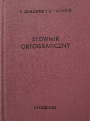 Słownik ortograficzny S. Jodłowski
