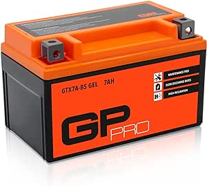 АККУМУЛЯТОР ГЕЛЕВИЙ GP-PRO GTX7A-BS 12V 7AH -5%