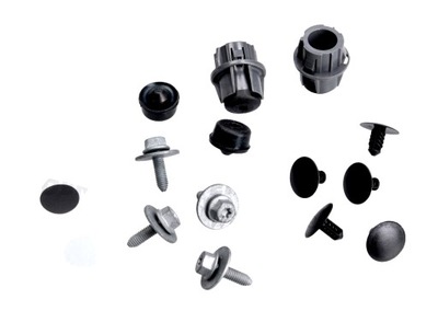 Набор клипсы крышки двигателя перед renault clio iv oryg фото №1