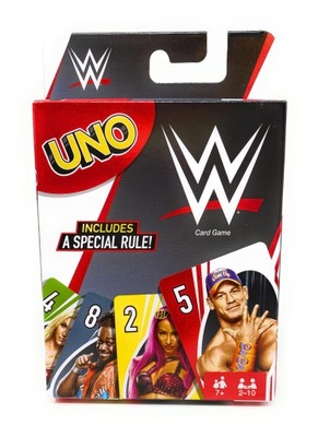 Gra karciana WWE UNO firmy Mattel Games
