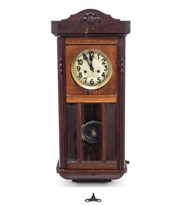 STARY ZEGAR ŚCIENNY GLORIA