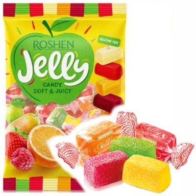 Galaretki | JELLY ROSHEN | CUKIERKI owocowe - 1kg