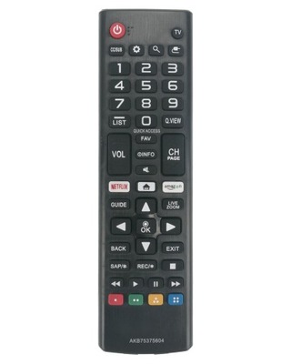 PILOT DO TV LG AKB75375604 LK UK SK NETFLIX AMAZON