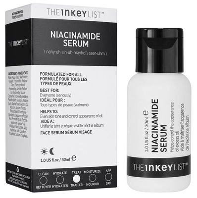 THE INKEY LIST NIACINAMIDE Serum normalizujące 10% niacynamidem 1% HA