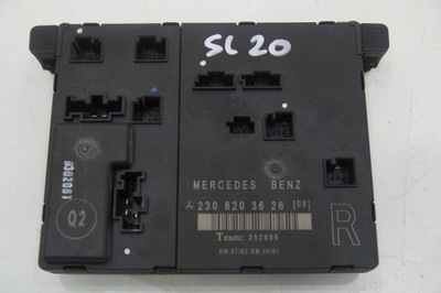 Модуль двері 2308203626 mercedes sl r230 фото №1