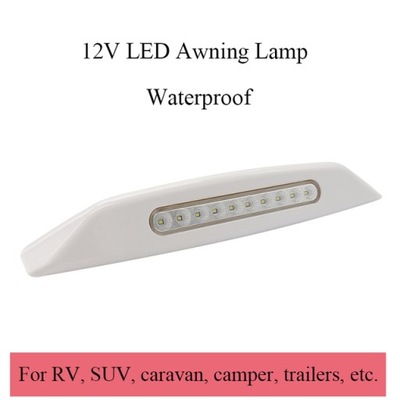 Styl C Lampa LED 12V do przyczepy kempingowej - wo