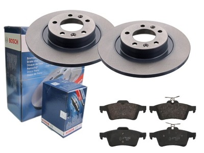 BOSCH KLOCKI+TARCZE TYŁ PEUGEOT 508 / SW