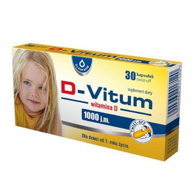 D-VITUM 1000 twist-off, 30kaps.