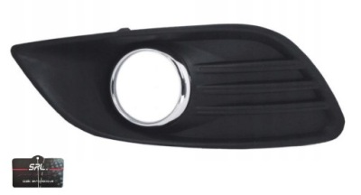 Ford focus 2 2008-2010 решётка бампера решётка  рамка хром левая фото №1