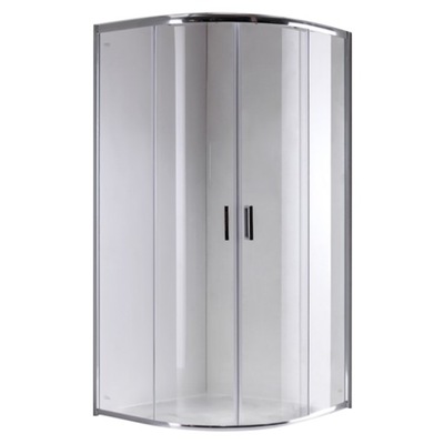 KABINA PRYSZNICOWA PÓŁOKRĄGŁA KZ94B CHROM 90x90 CM