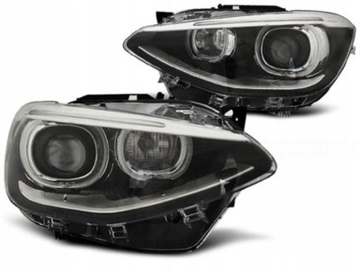 ŽIBINTAI TRUE DRL BLACK FITS BMW F20 / 21 11-12.14 